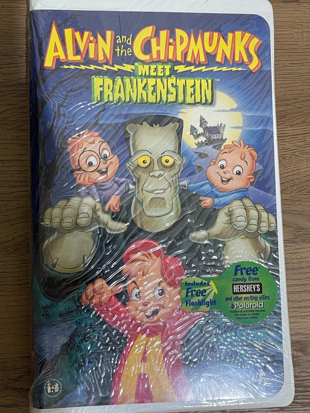 Alvin and the Chipmunks Meet Frankenstein Sealed New VHS